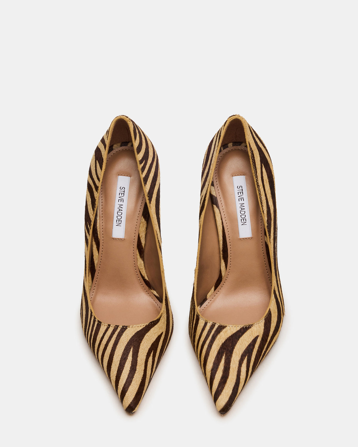 NOIR Tiger Pointed-Toe Stiletto Pump Women's Heels | Steve Madden on Sale
