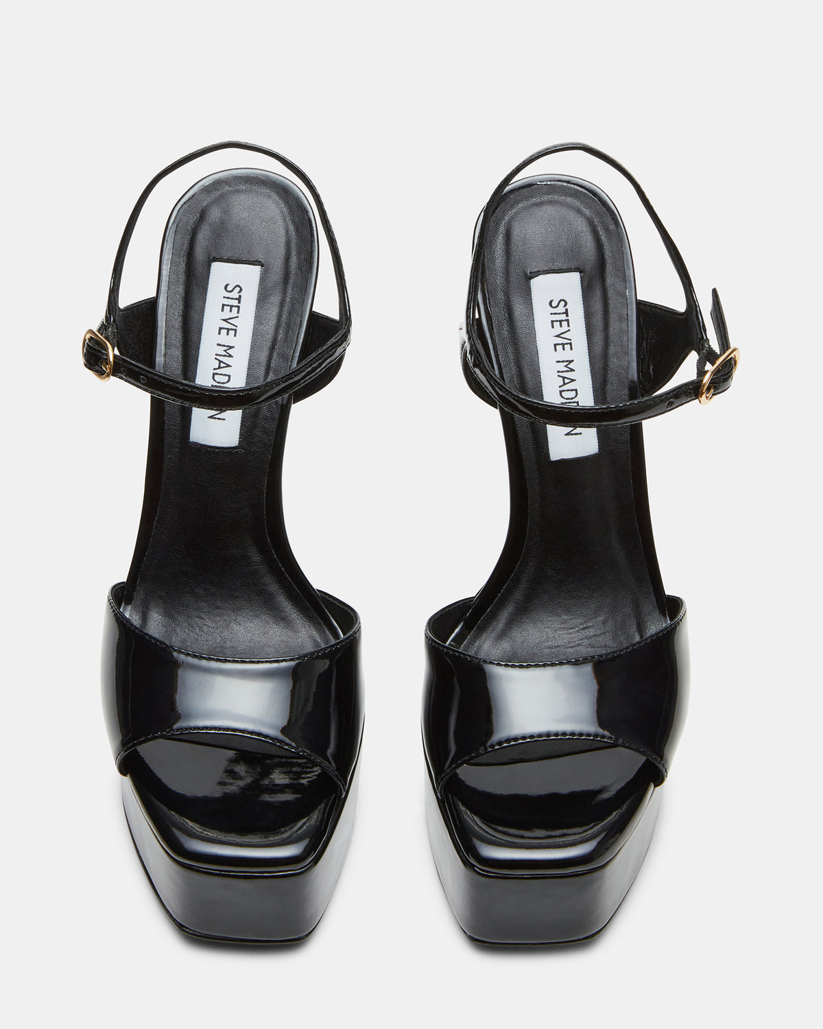 COLOGNE Black Patent Platform Stiletto Women's Heel | Steve Madden online