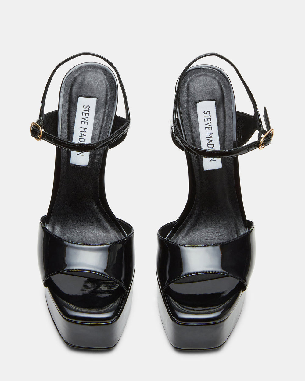 COLOGNE Black Patent Platform Stiletto Women's Heel | Steve Madden online