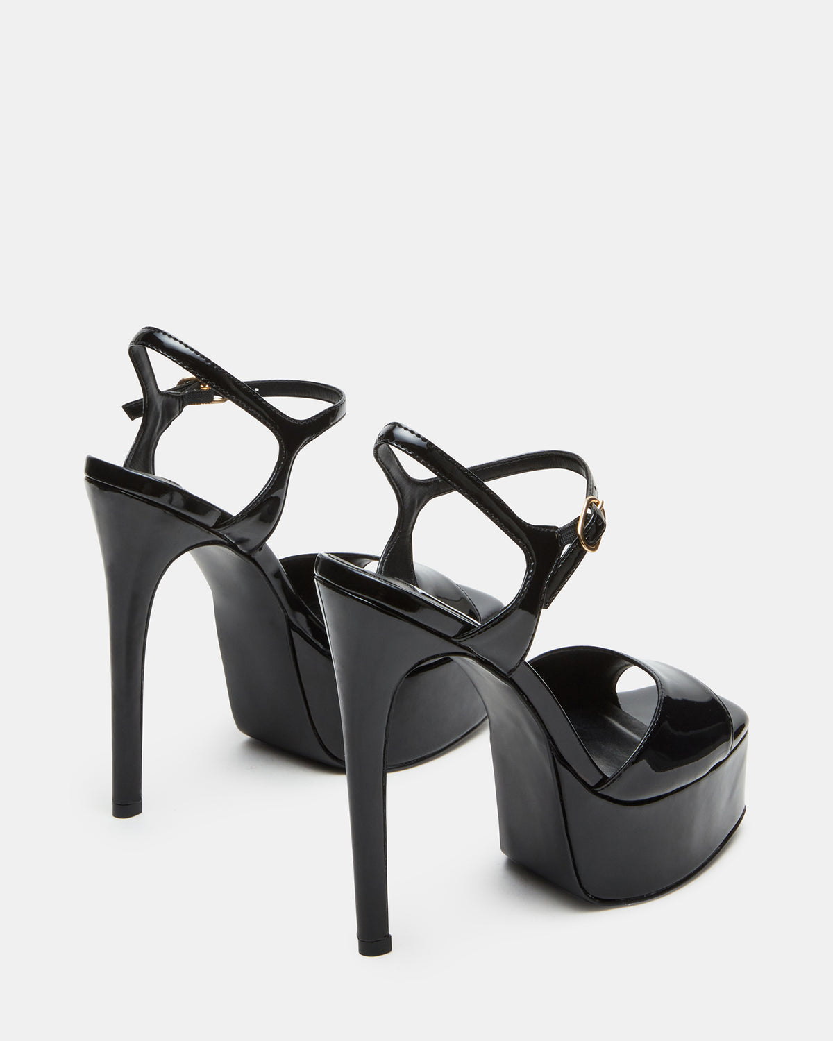 COLOGNE Black Patent Platform Stiletto Women's Heel | Steve Madden online