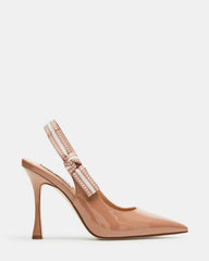 BRI Blush Patent Slingback Pump Women's Heel | Steve Madden discount