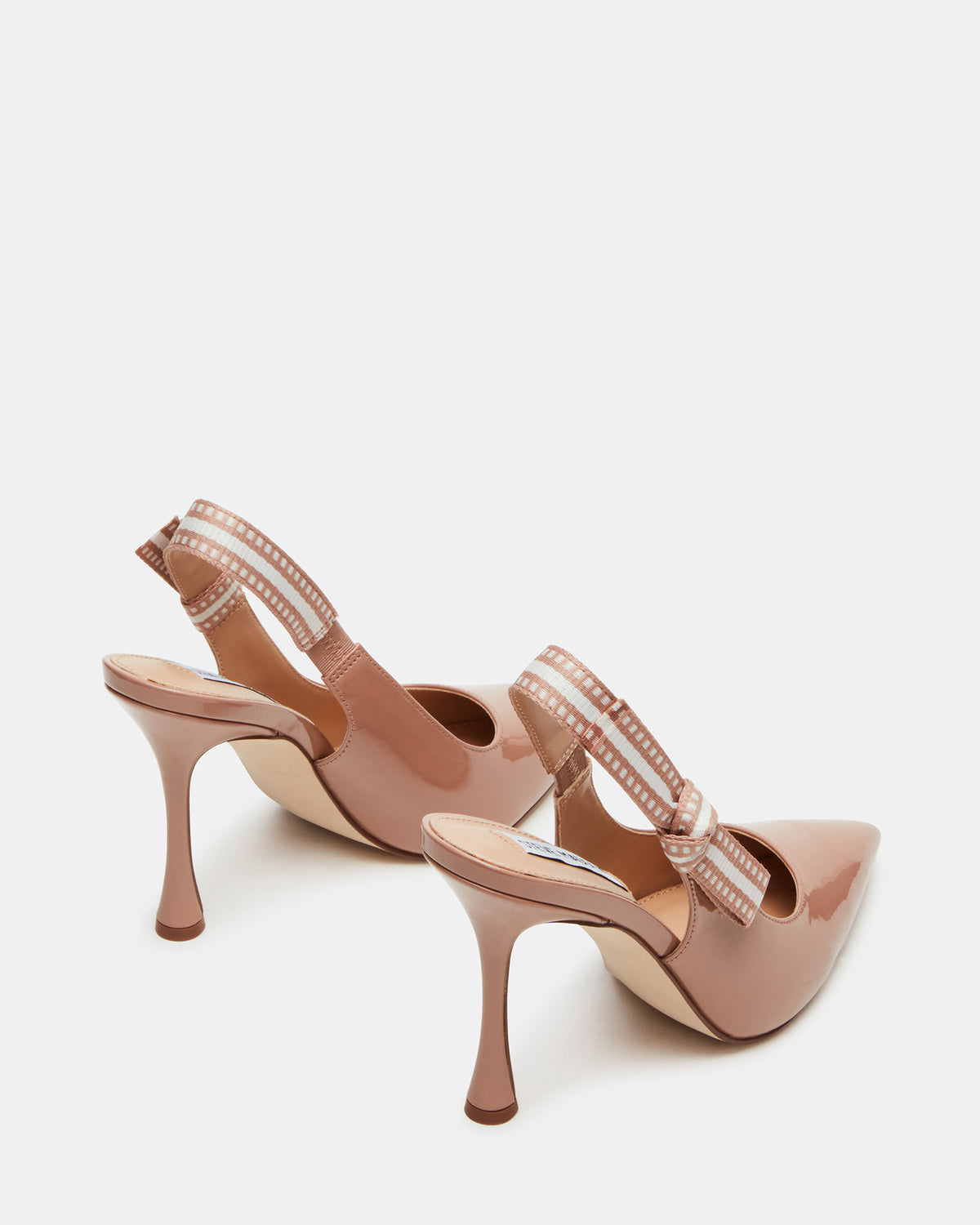 BRI Blush Patent Slingback Pump Women's Heel | Steve Madden discount