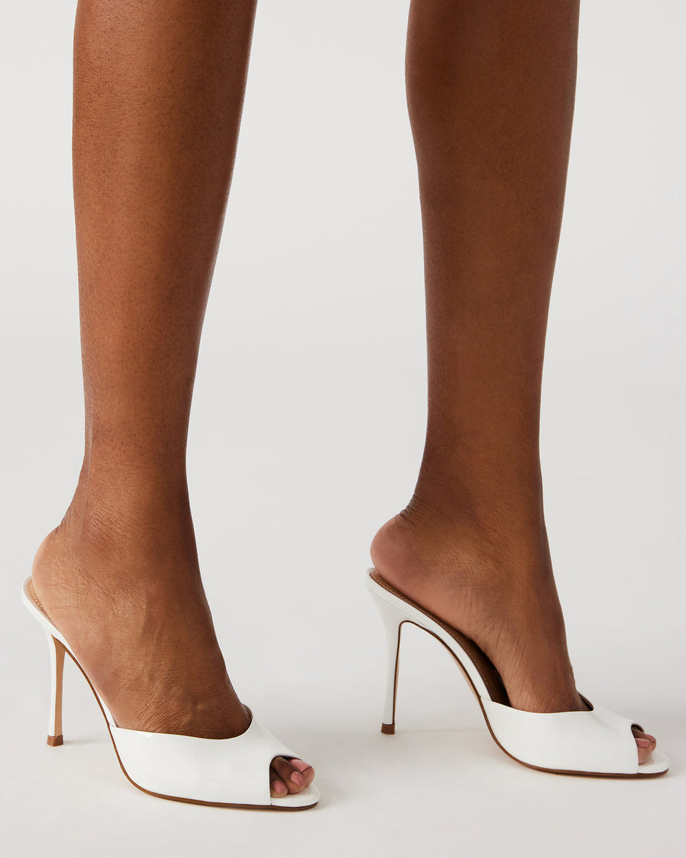 PRIYA White Patent Women's Mule | Steve Madden for Sale