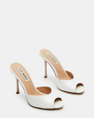 PRIYA White Patent Women's Mule | Steve Madden for Sale
