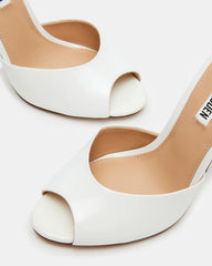 PRIYA White Patent Women's Mule | Steve Madden for Sale