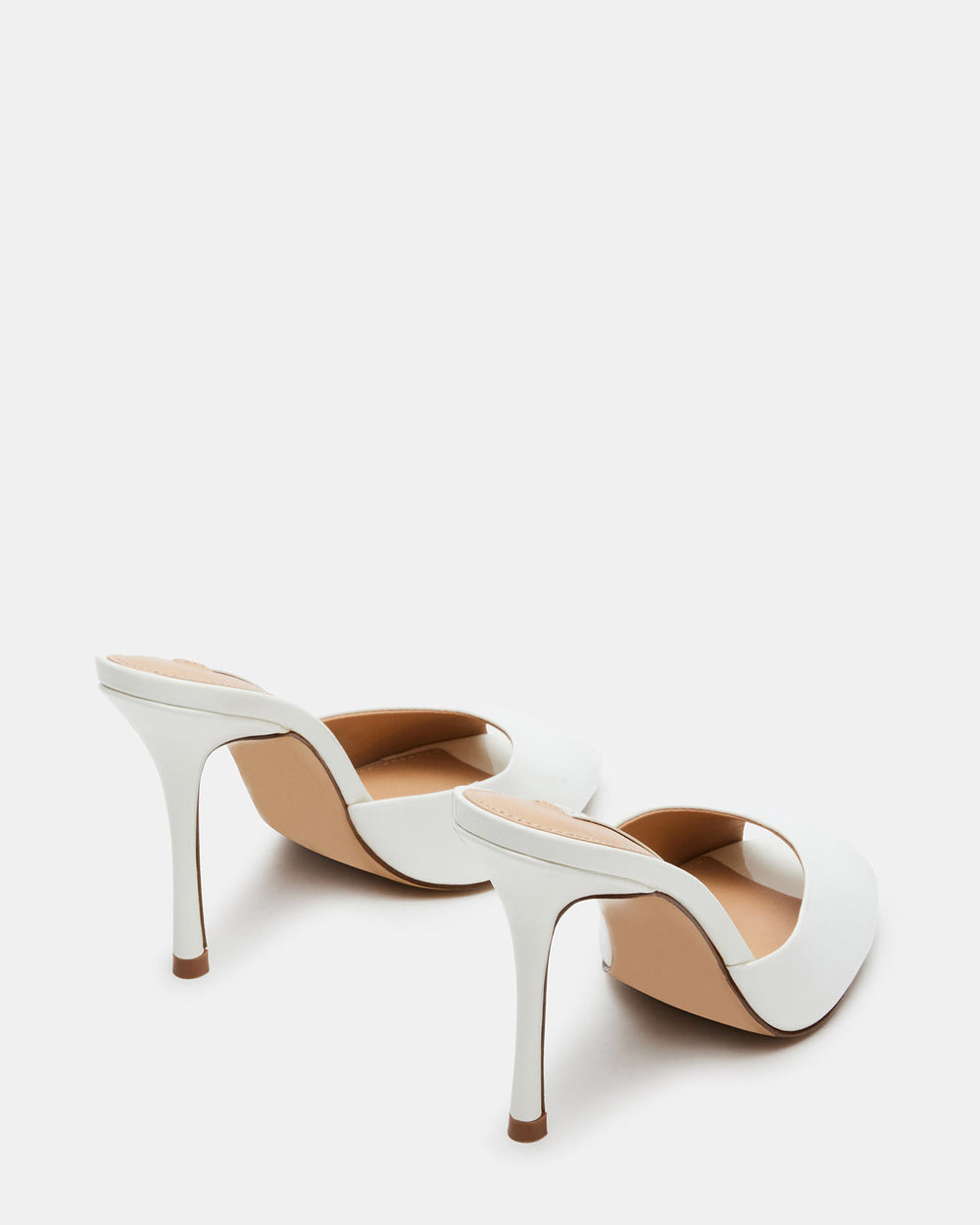PRIYA White Patent Women's Mule | Steve Madden for Sale