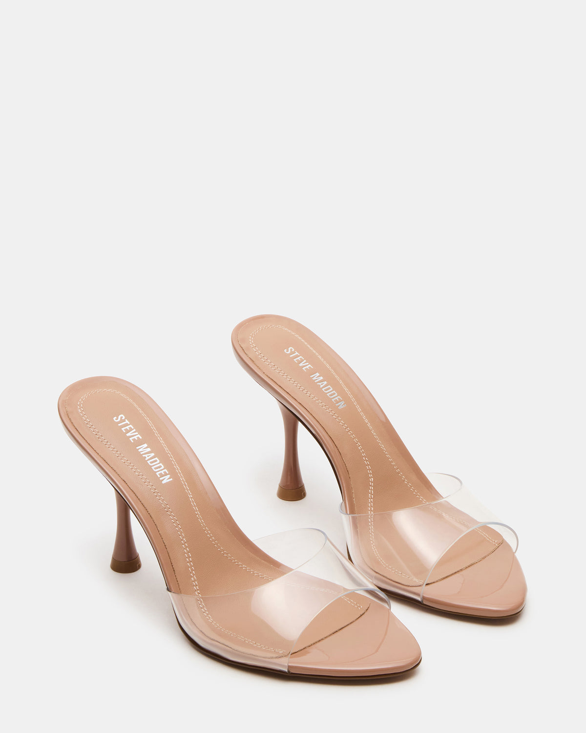 SANTI Clear Pointed-Toe Mule Women's Heel | Steve Madden discount