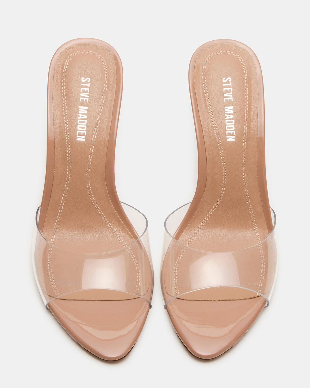 SANTI Clear Pointed-Toe Mule Women's Heel | Steve Madden discount