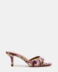 KENDRIX Pink Print Women's Mule Heel | Steve Madden near me