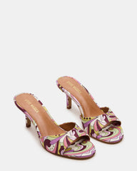 KENDRIX Pink Print Women's Mule Heel | Steve Madden near me