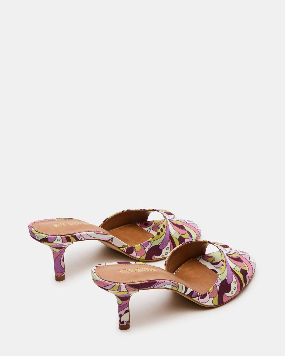 KENDRIX Pink Print Women's Mule Heel | Steve Madden near me