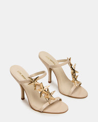 AQUARIAN Bone Star-Detail Round-Toe Mule Women's Heel | Steve Madden discount