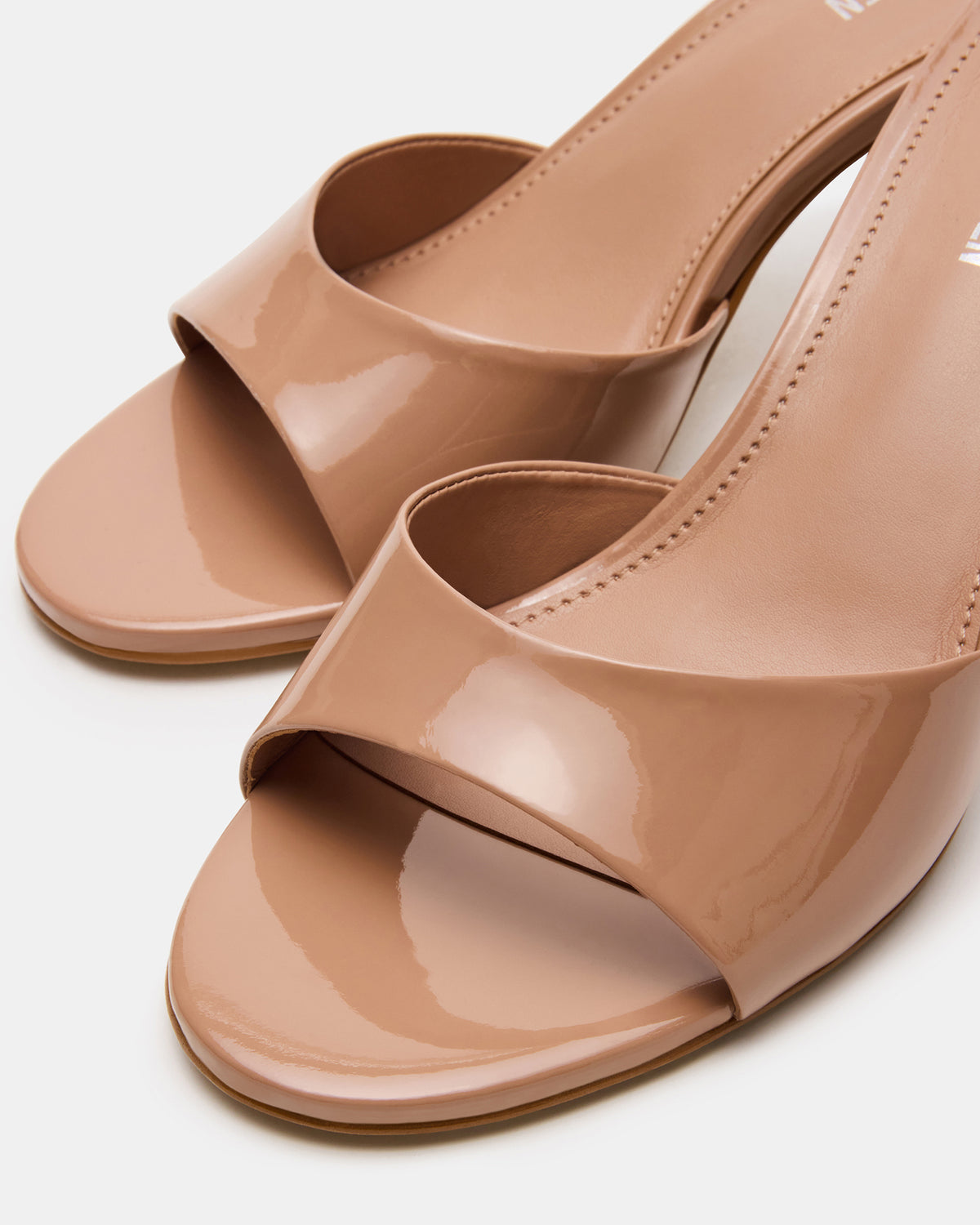KENDRIX Blush Leather Women's Mule Heel | Steve Madden online