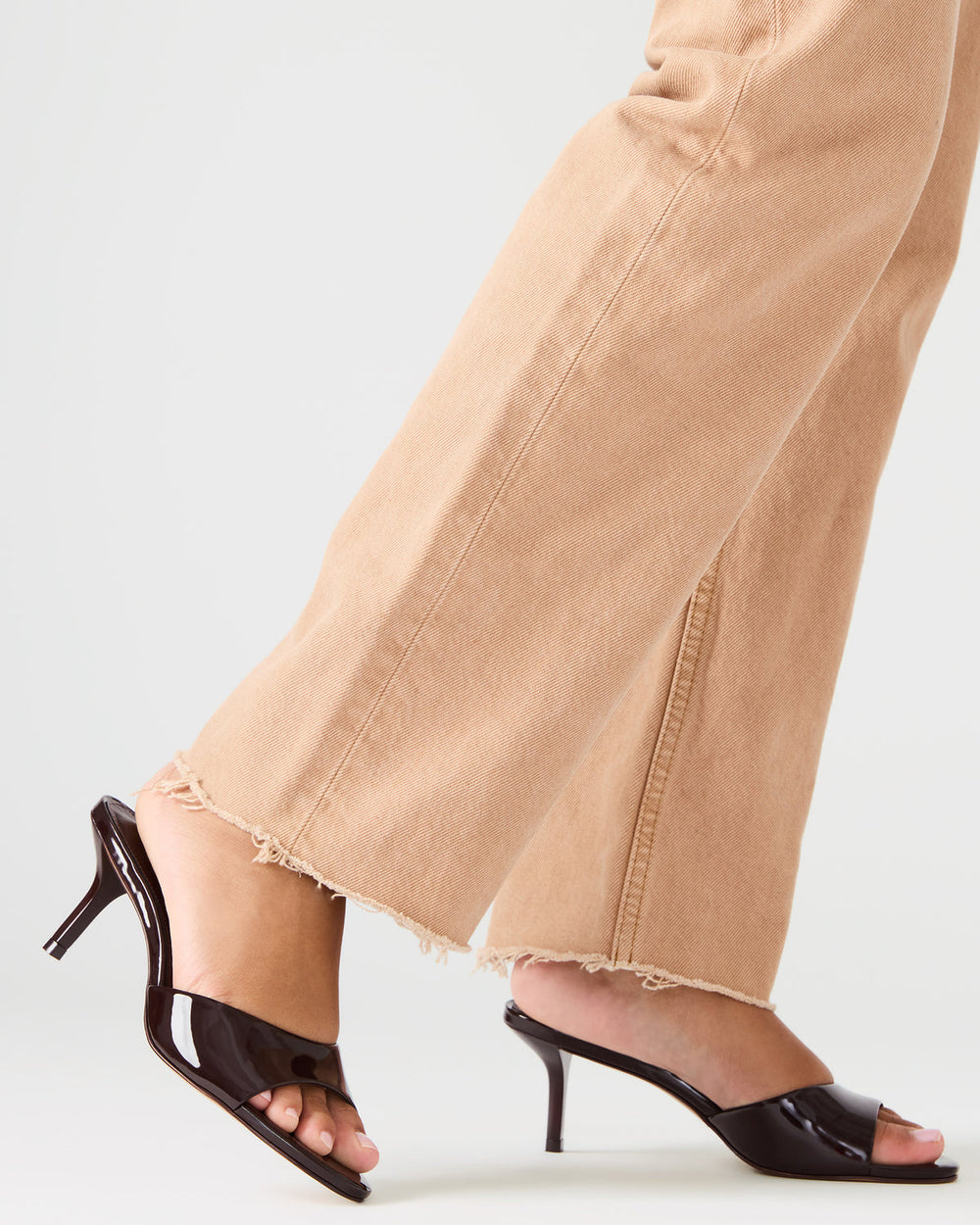 KENDRIX Black/White Mule Stiletto Women's Heel | Steve Madden Sale