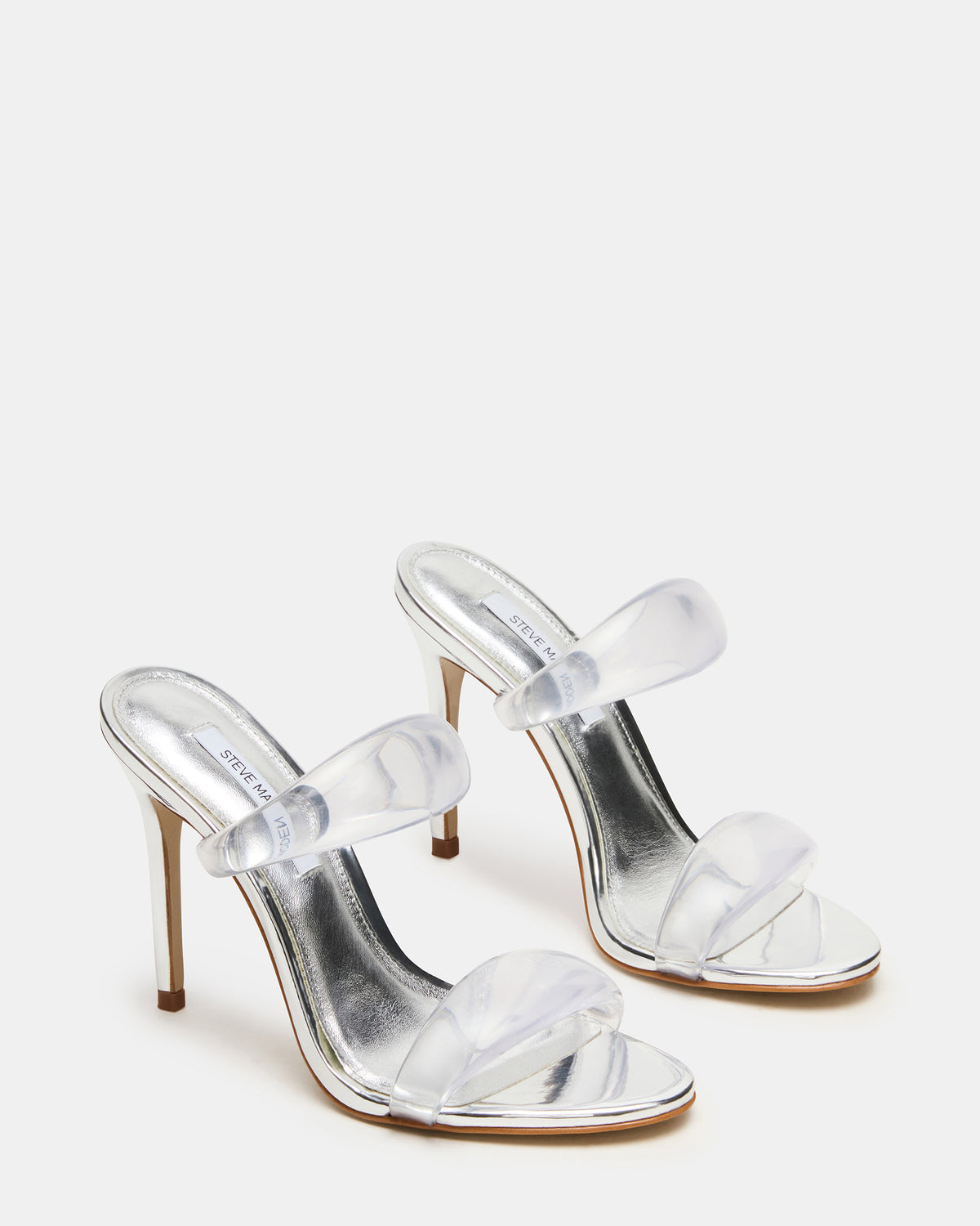 SATURN Jelly Clear Stiletto Mule Women's Heel | Steve Madden near me