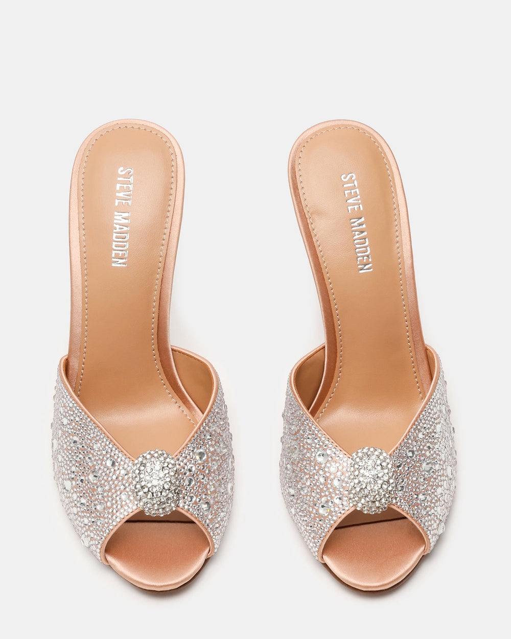 PRIYA Rhinestones Mule Women's Heel | Steve Madden US