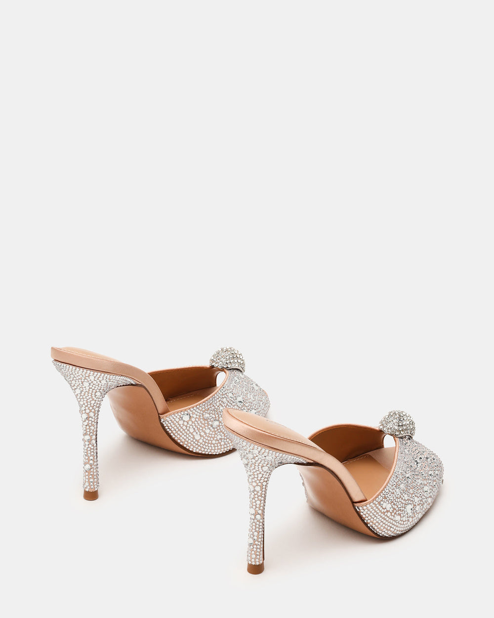 PRIYA Rhinestones Mule Women's Heel | Steve Madden US