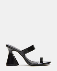 RENIE Black Women's Open Toe Mule Heel | Steve Madden for Sale