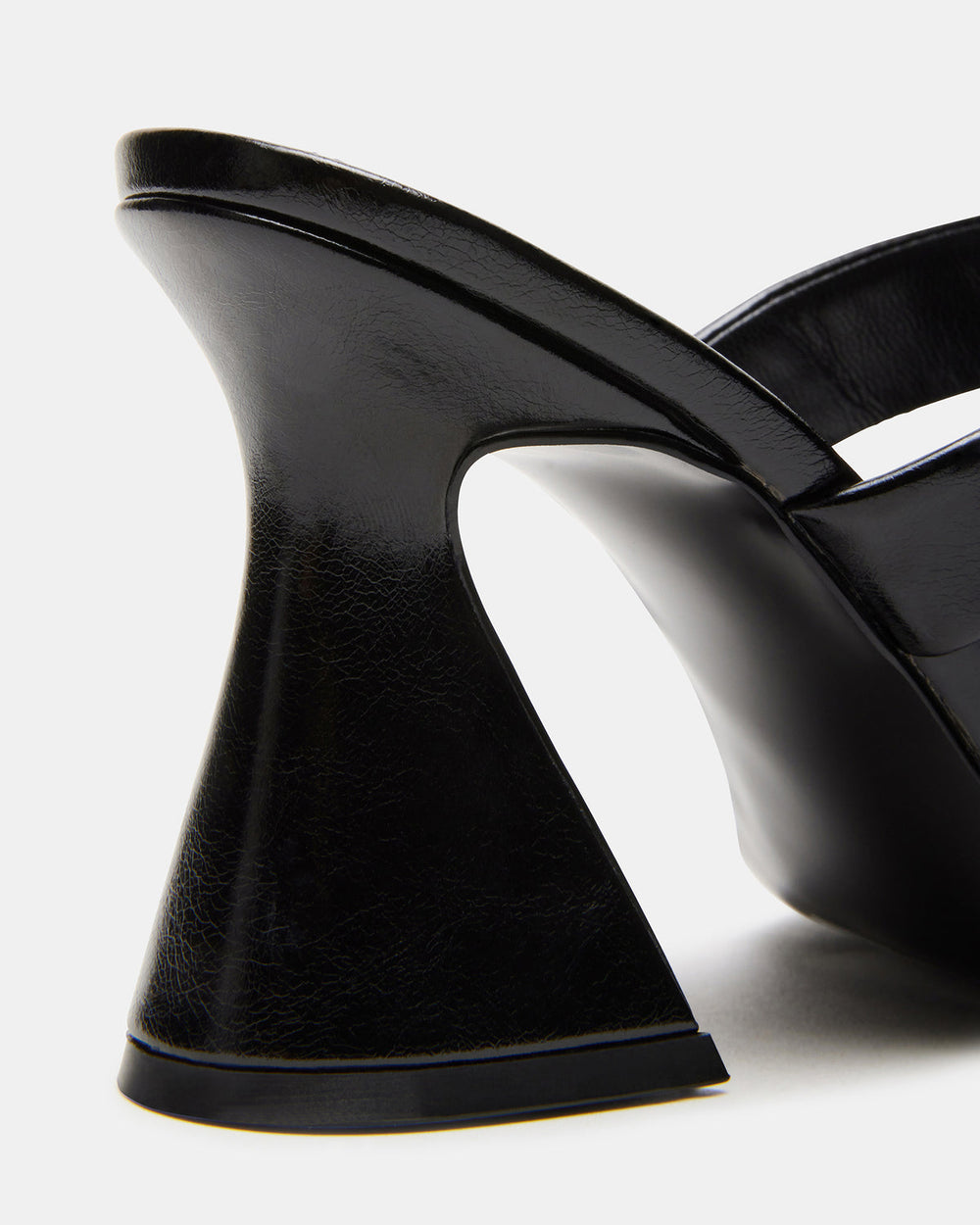 RENIE Black Women's Open Toe Mule Heel | Steve Madden for Sale