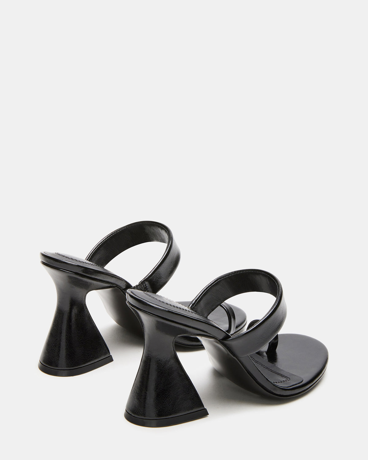 RENIE Black Women's Open Toe Mule Heel | Steve Madden for Sale