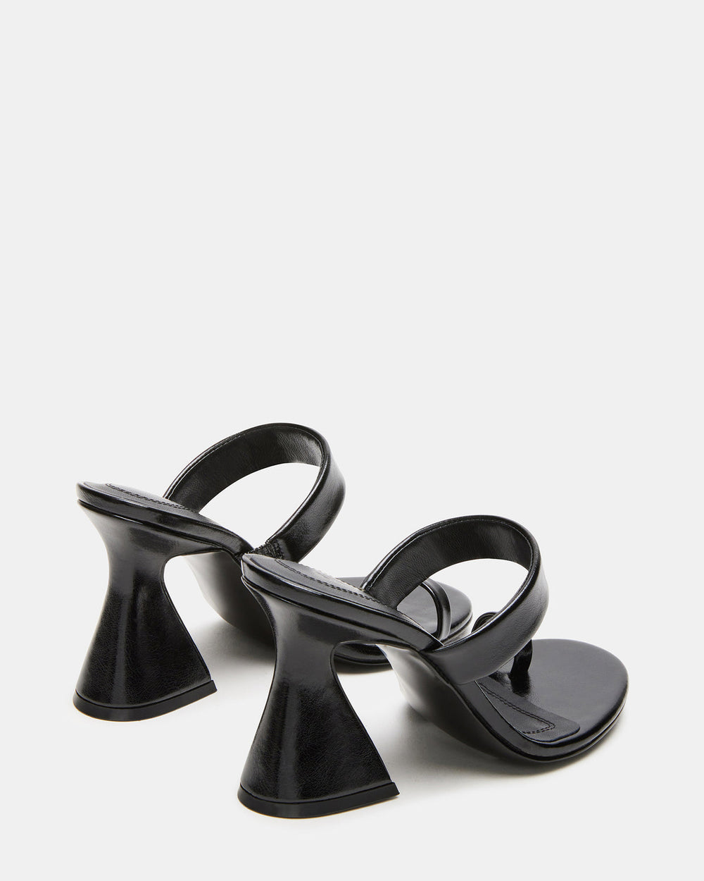 RENIE Black Women's Open Toe Mule Heel | Steve Madden for Sale