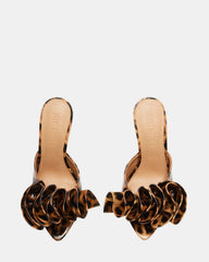 AFFINITY Leopard Patent Women's Multi Pointed-Toe Stiletto Mule Heel | Steve Madden online