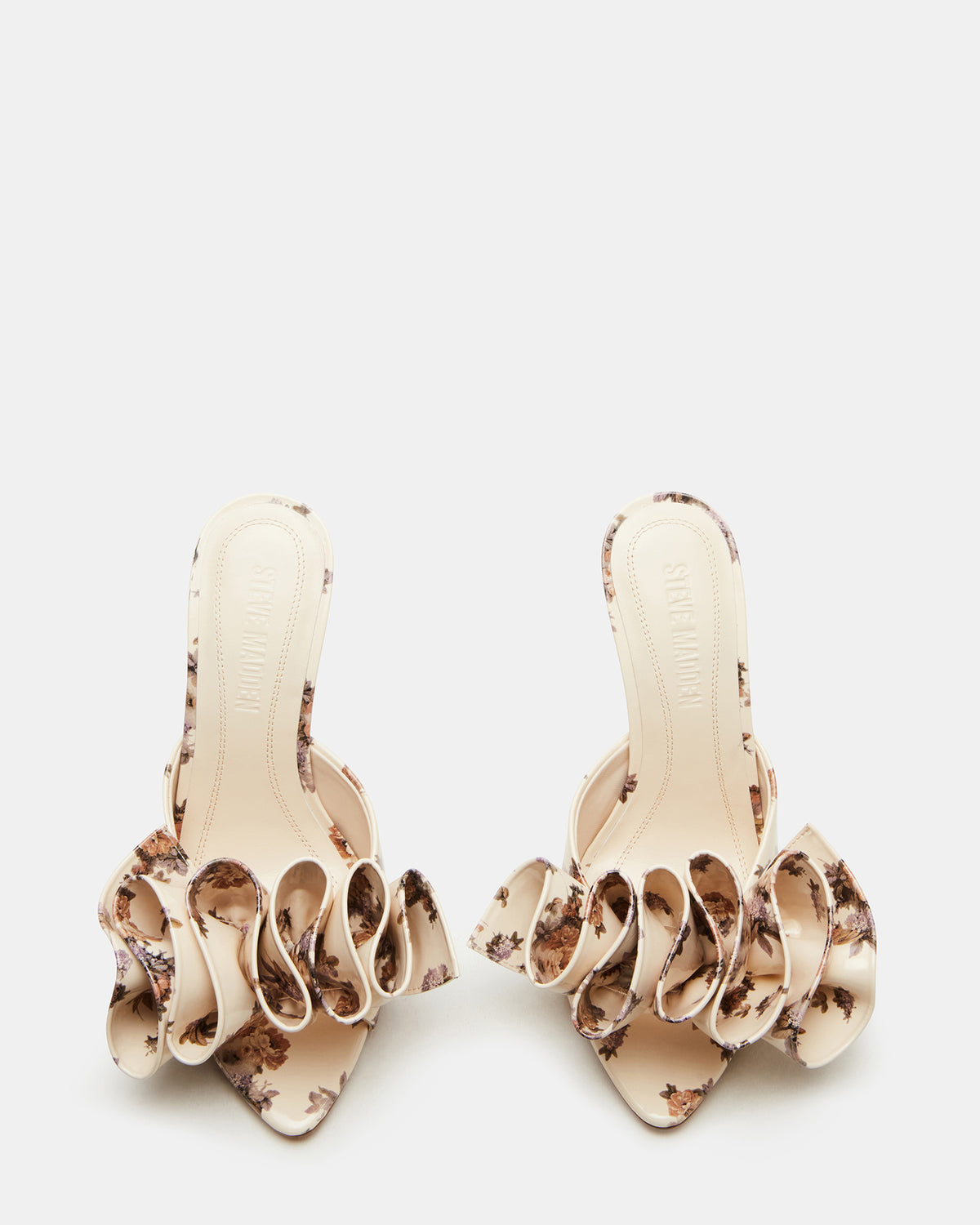 AFFINITY Floral Women's Multi Pointed-Toe Stiletto Mule Heel | Steve Madden US