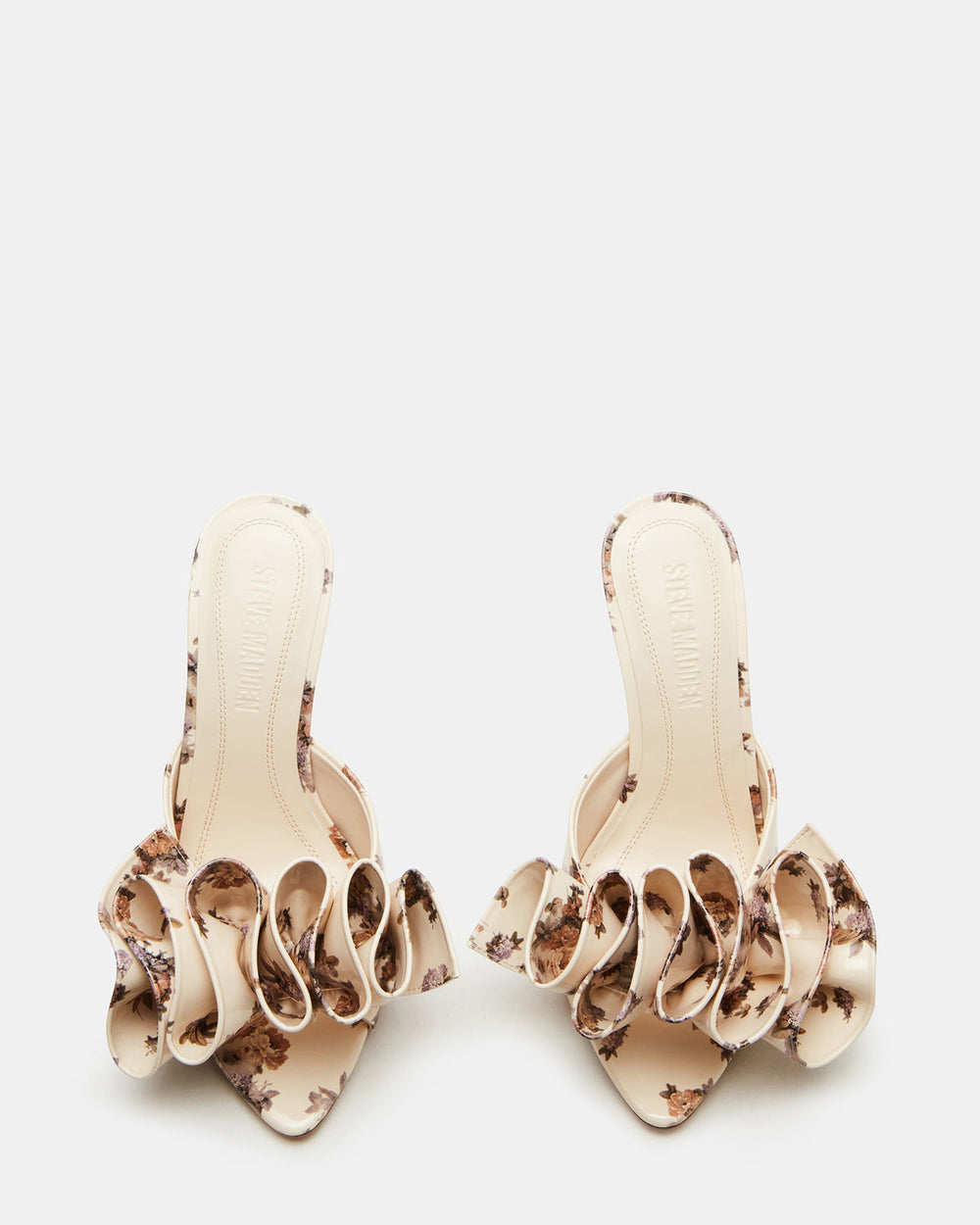 AFFINITY Floral Women's Multi Pointed-Toe Stiletto Mule Heel | Steve Madden US