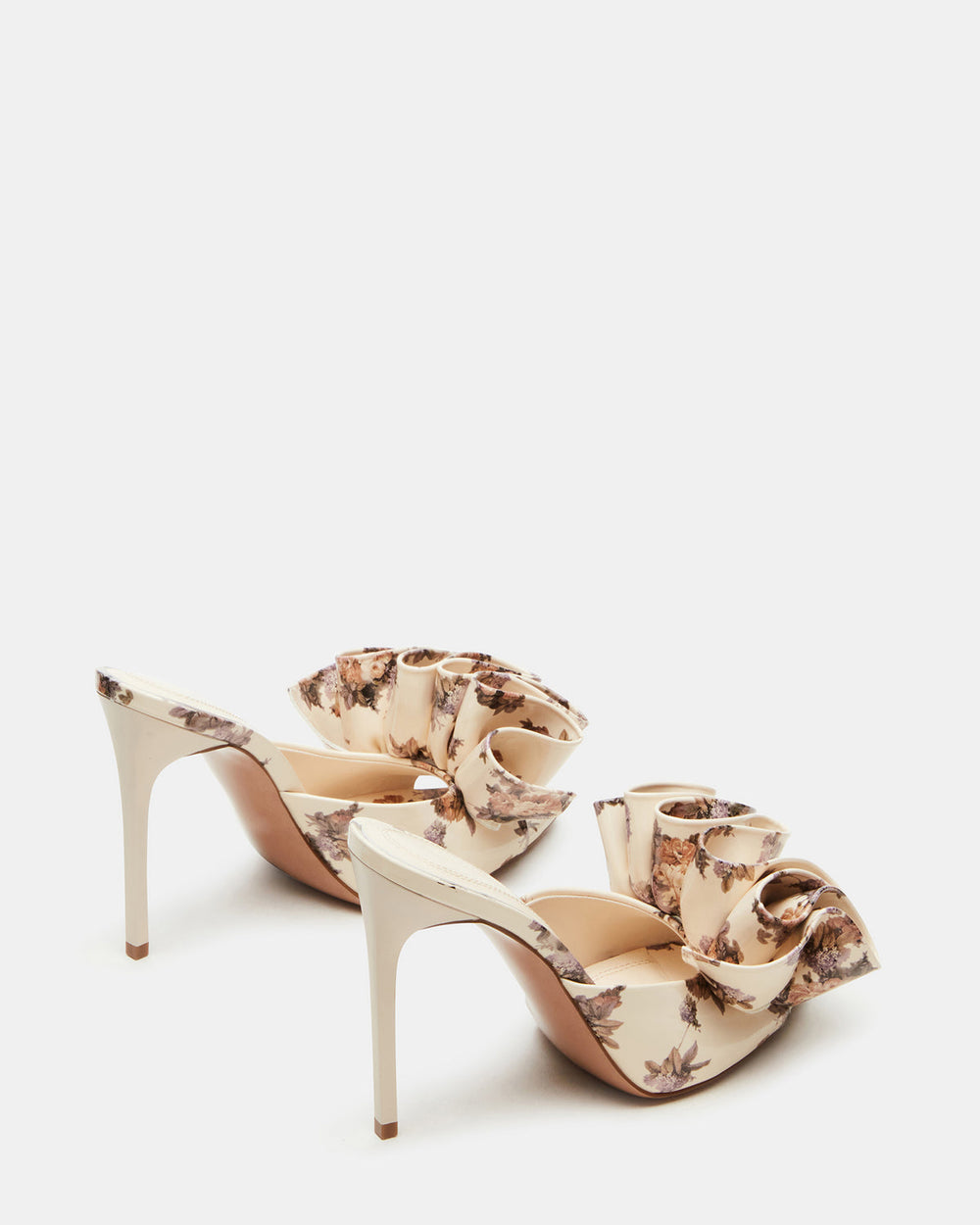 AFFINITY Floral Women's Multi Pointed-Toe Stiletto Mule Heel | Steve Madden US