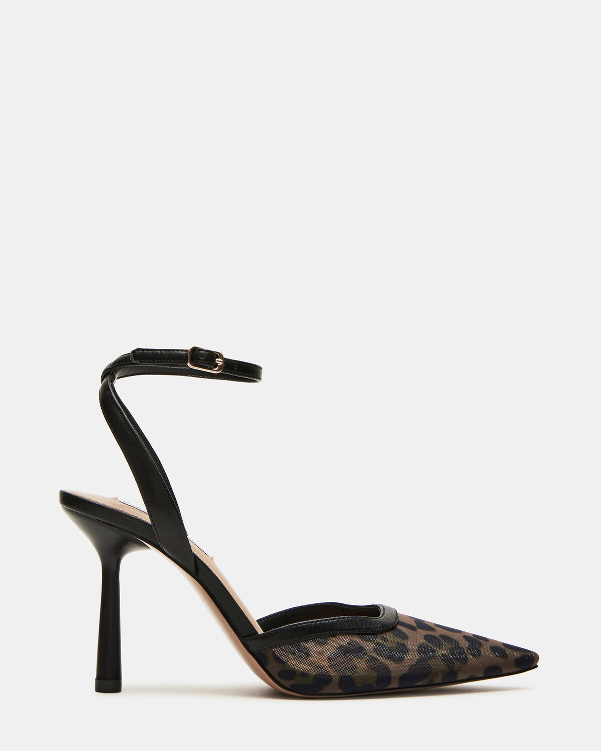 ALLIANCE Mesh Leopard Pointed-Toe Pump Women's Heel | Steve Madden Sale