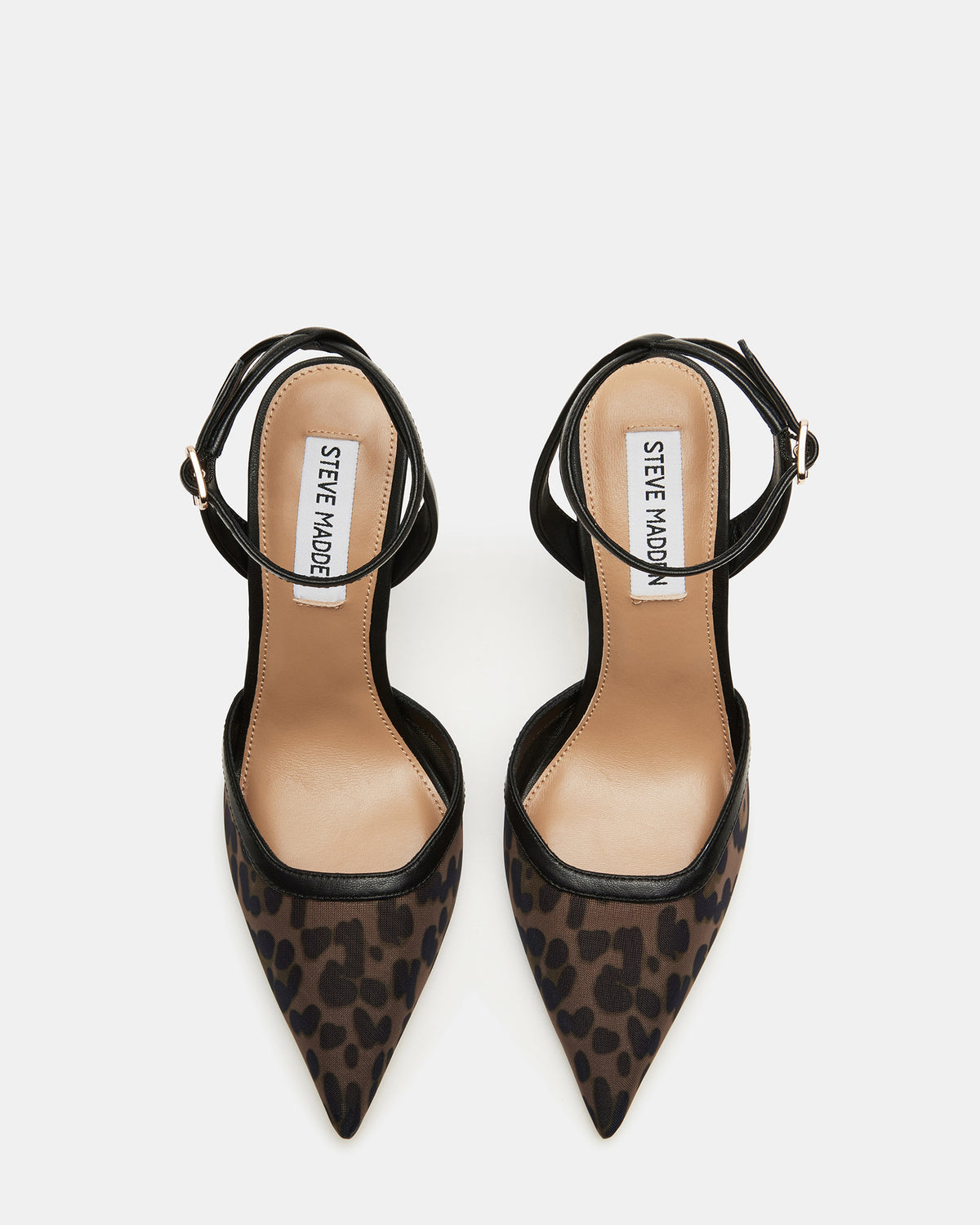 ALLIANCE Mesh Leopard Pointed-Toe Pump Women's Heel | Steve Madden Sale