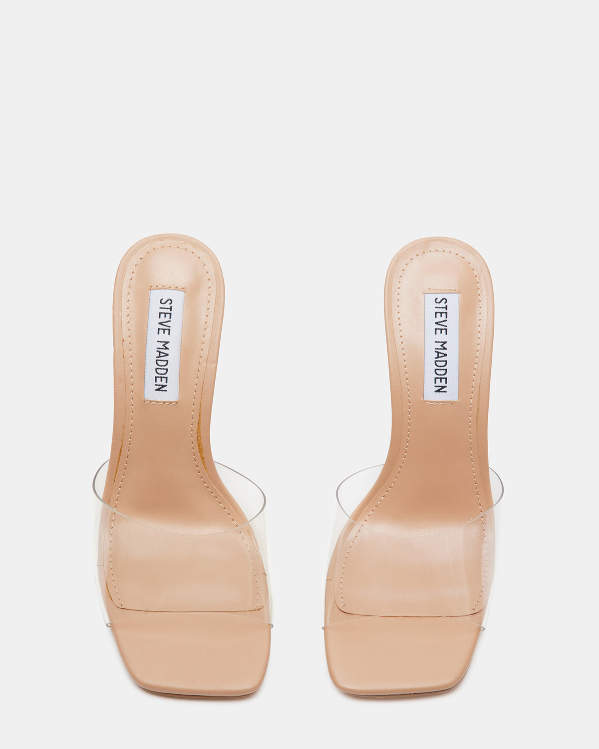 SIGNAL Clear Women's Designer Tall Stiletto Heels | Steve Madden US