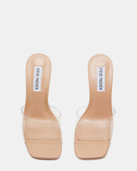 SIGNAL Clear Women's Designer Tall Stiletto Heels | Steve Madden US