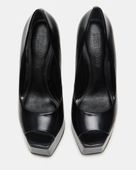 IVES Black Box Platform Square-Toe Stiletto Women's Heel | Steve Madden US
