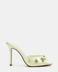PRIYA Butter Yellow Stones Mule Women's Heel | Steve Madden outlet