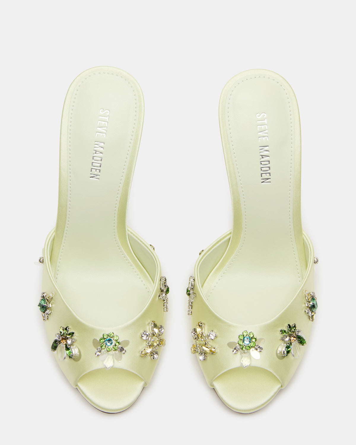 PRIYA Butter Yellow Stones Mule Women's Heel | Steve Madden outlet