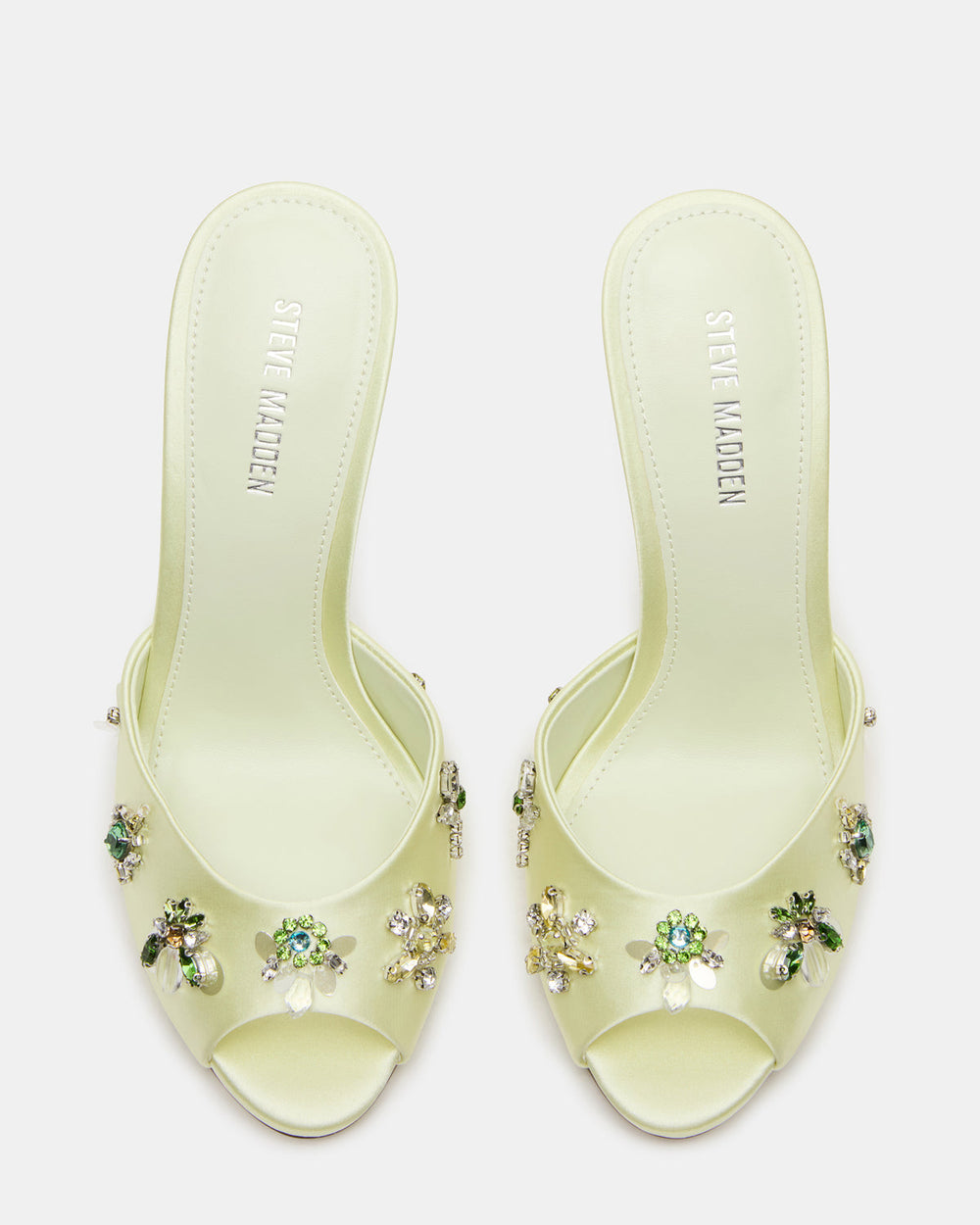 PRIYA Butter Yellow Stones Mule Women's Heel | Steve Madden outlet