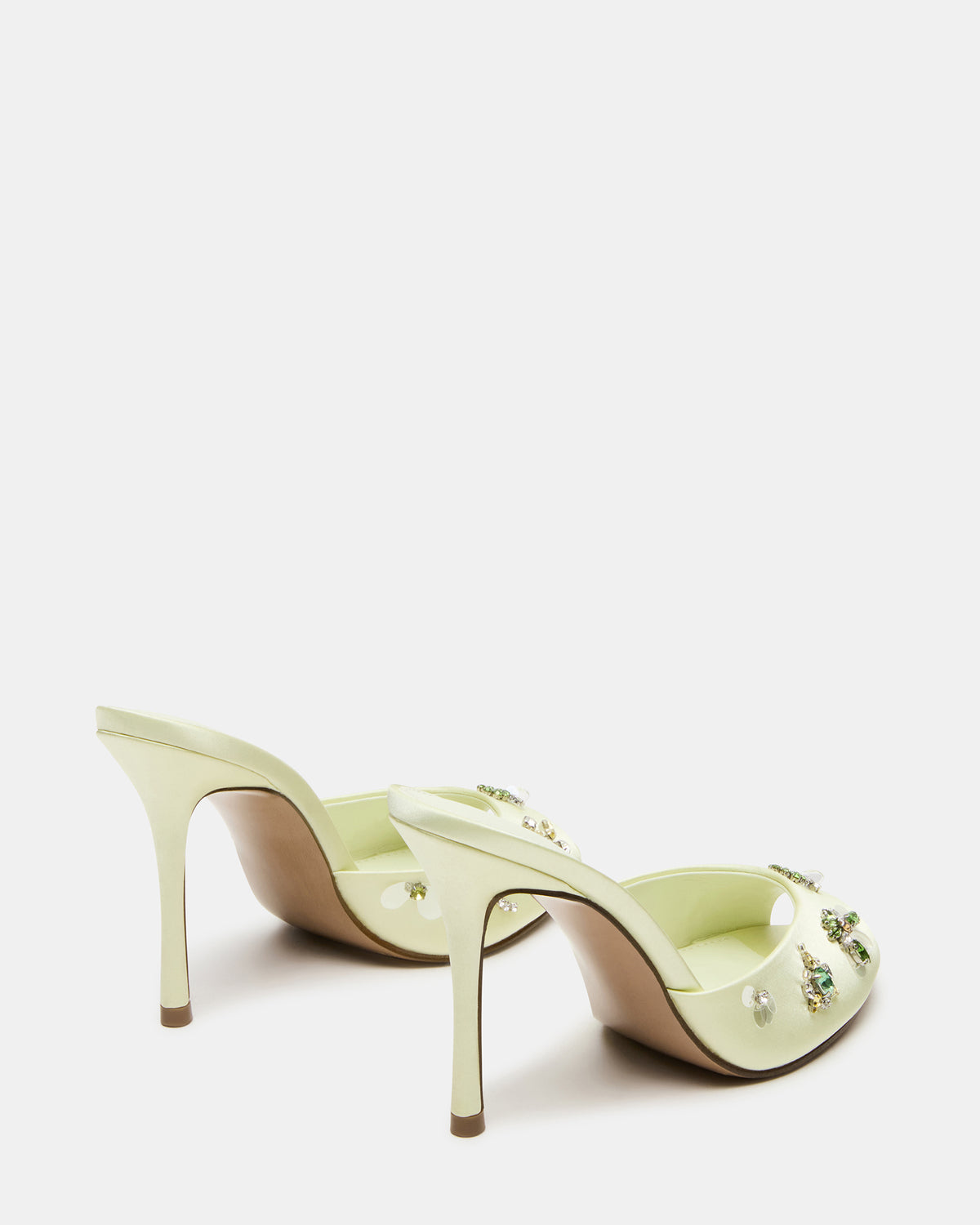 PRIYA Butter Yellow Stones Mule Women's Heel | Steve Madden outlet