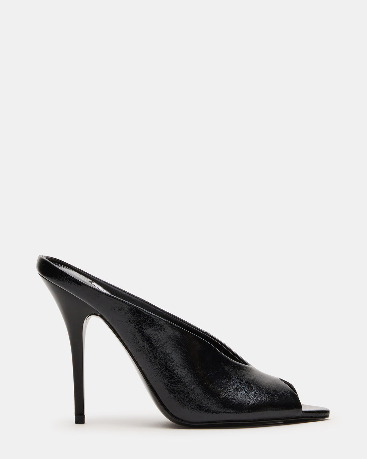AGAZE Black Peep-Toe Stiletto Women's Heel | Steve Madden online