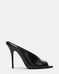 AGAZE Black Peep-Toe Stiletto Women's Heel | Steve Madden online