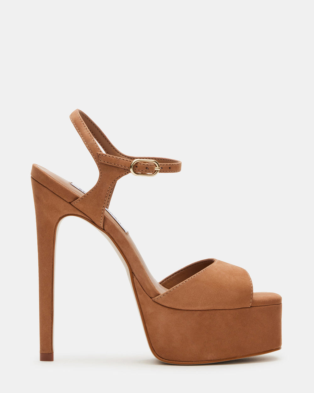 COLOGNE Tan Nubuck Platform Stiletto Women's Heel | Steve Madden outlet