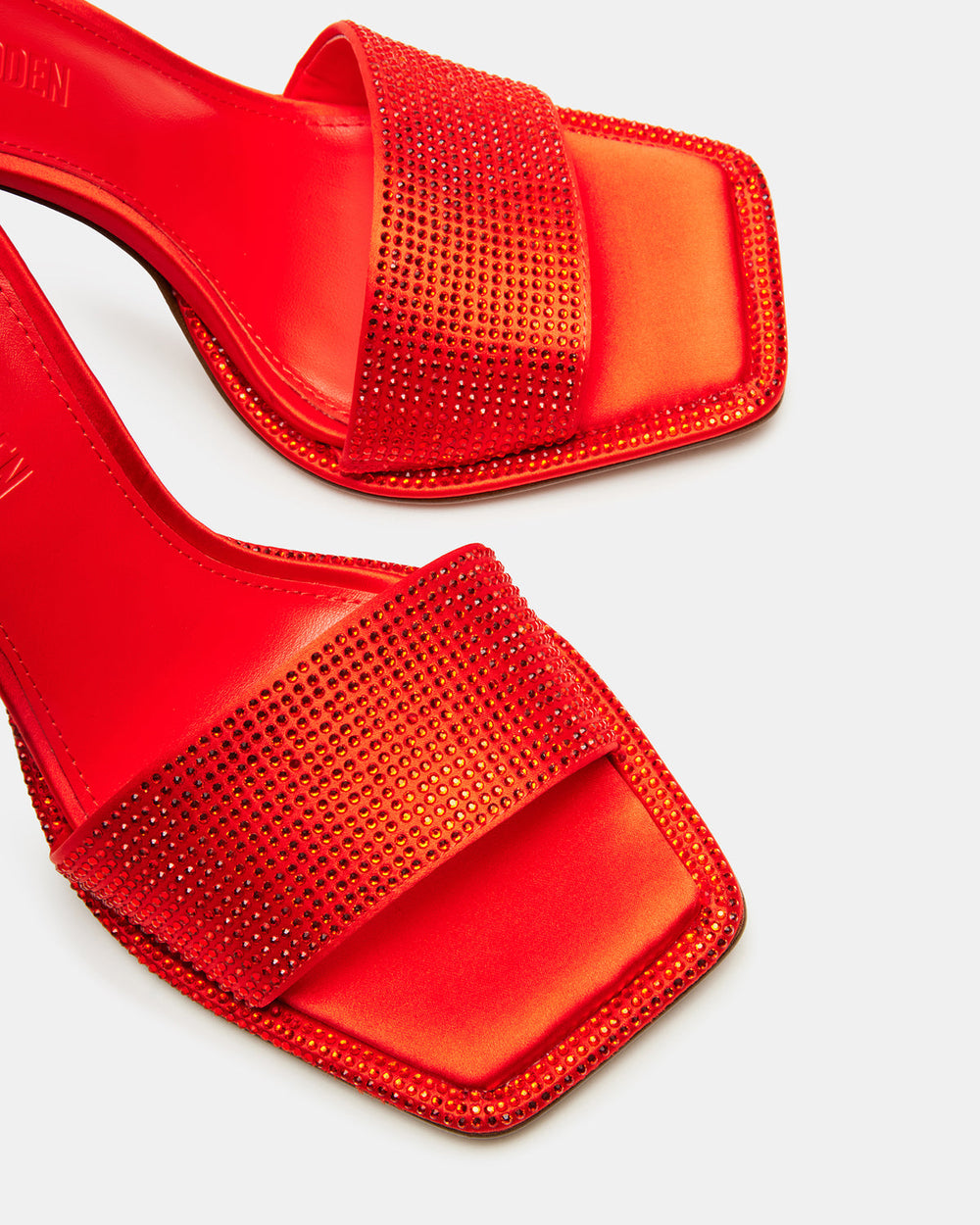 YARA Orange Women's Square-Toe Mule Heel | Steve Madden near me
