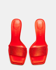 YARA Orange Women's Square-Toe Mule Heel | Steve Madden near me