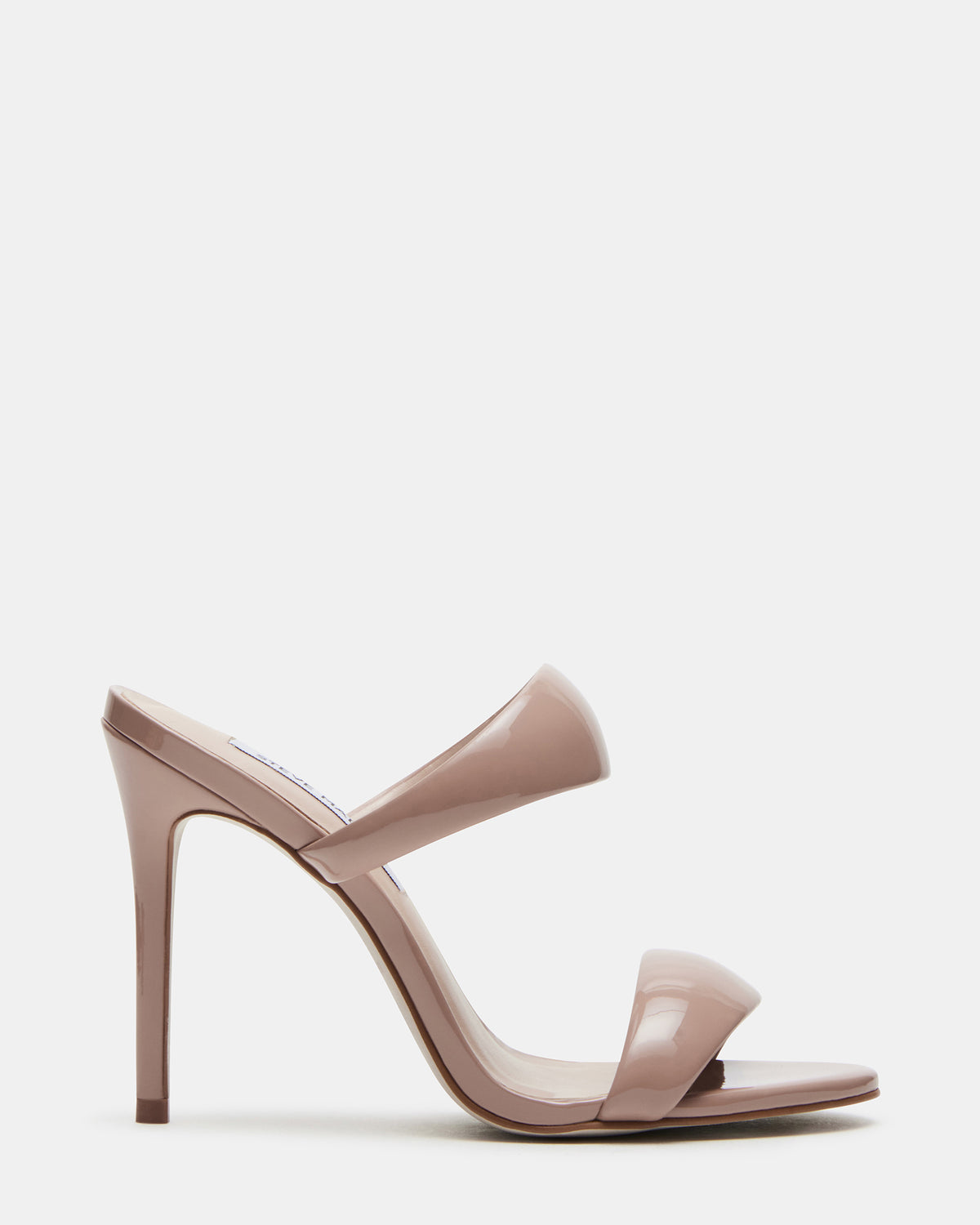 SATURN Blush Patent Stiletto Mule Women's Heel | Steve Madden near me