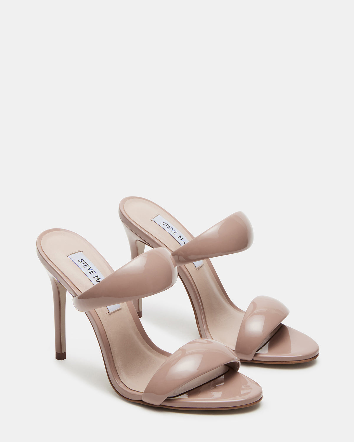 SATURN Blush Patent Stiletto Mule Women's Heel | Steve Madden near me