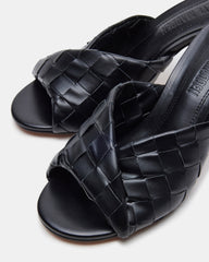 KOUTURE Black Stiletto Mule Heel | Women's Heels | Steve Madden discount