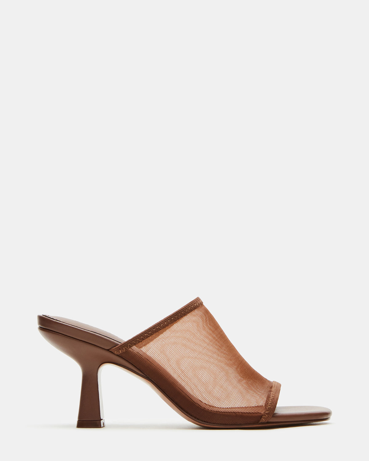 GLEAM Brown Women's Square-Toe Mule Heel | Steve Madden online