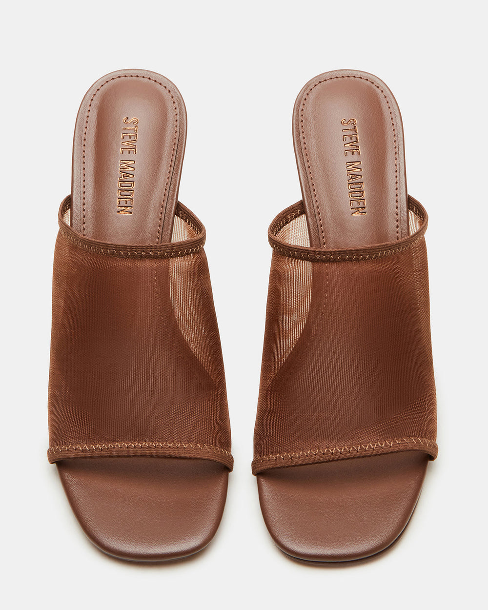 GLEAM Brown Women's Square-Toe Mule Heel | Steve Madden online