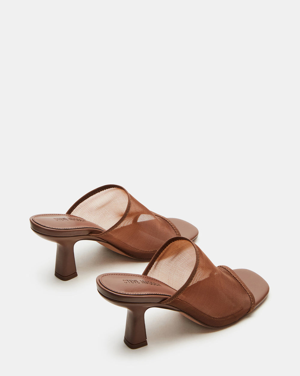 GLEAM Brown Women's Square-Toe Mule Heel | Steve Madden online