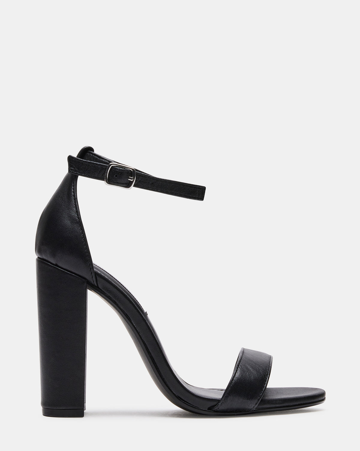 CARRSON Black Leather Women's Heel | Steve Madden outlet